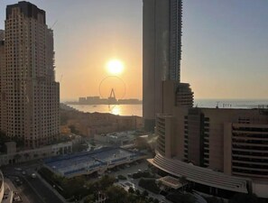 Blick von der Unterkunft