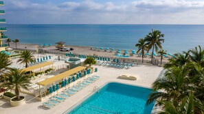 Una piscina riscaldata