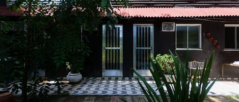 Voorkant van accommodatie