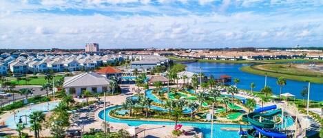 Una piscina climatizada