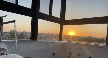 Citadel of the Kings View Suite facing all of Jerusalem