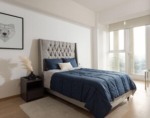 Departamento Deluxe | 2 habitaciones, cortinas blackout y insonorización 