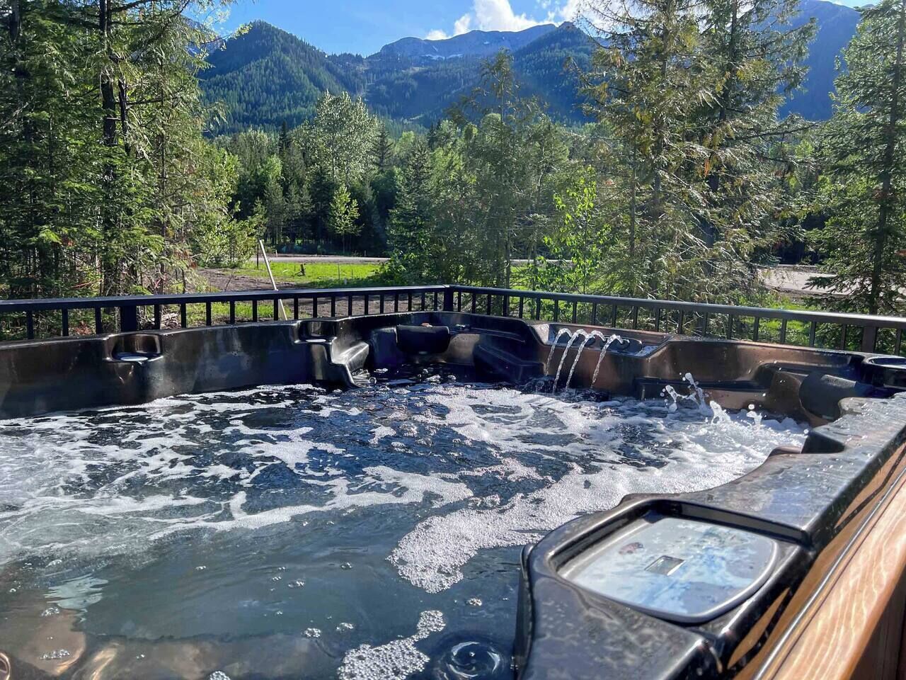 Bain à remous extérieur