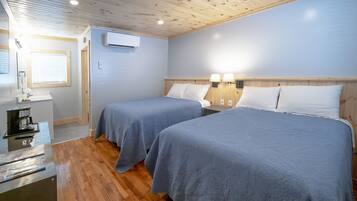 Premium bedding, free WiFi, bed sheets