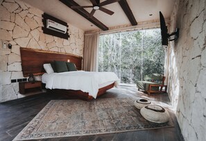 Luxury Villa (Jungle Villa Tierra) | Down comforters, individually decorated, iron/ironing board, free WiFi - Kaaba Luum Jungle Villas (Tulum)