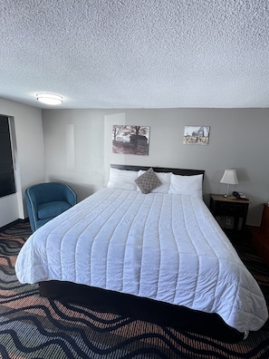 1 habitación, tabla de planchar con plancha y wifi