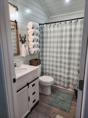 Towels, soap