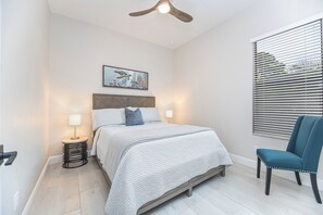 4 bedrooms, iron/ironing board, travel cot, free WiFi