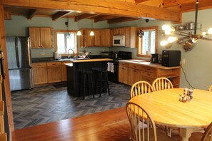 Dining tables, kitchen islands