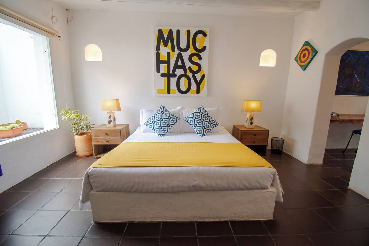 Premium bedding, free WiFi, bed sheets