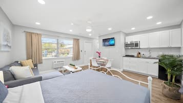 Studio | 1 chambre, surmatelas, fer et planche à repasser, Wi-Fi gratuit