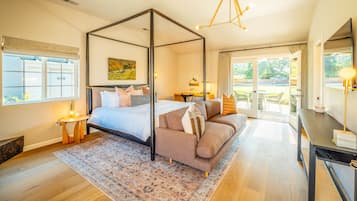 1 chambre, draps italiens Frette, literie de qualité supérieure