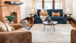 Smart TV, chimenea