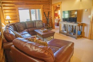 TV, fireplace, DVD player, offices