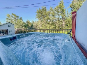 Baignoire à remous extérieure