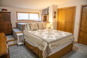 2 chambres, bureau, fer et planche Ă repasser, accĂšs au Wi-Fi (inclus)