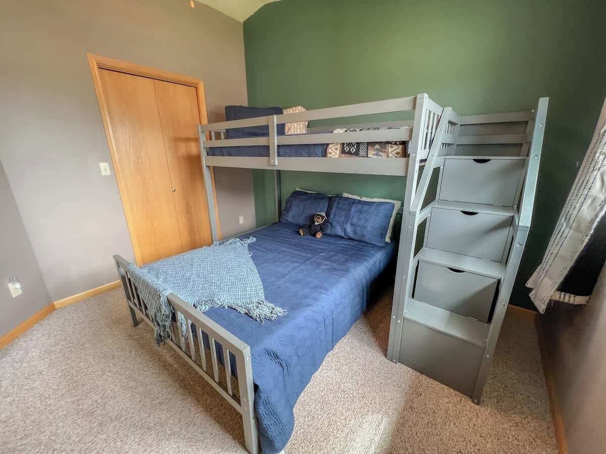 3 chambres, bureau, fer et planche à repasser, Wi-Fi gratuit