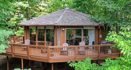 Chalet 141 - Pet Friendly, Wooded Views + Big Canoe Community Access