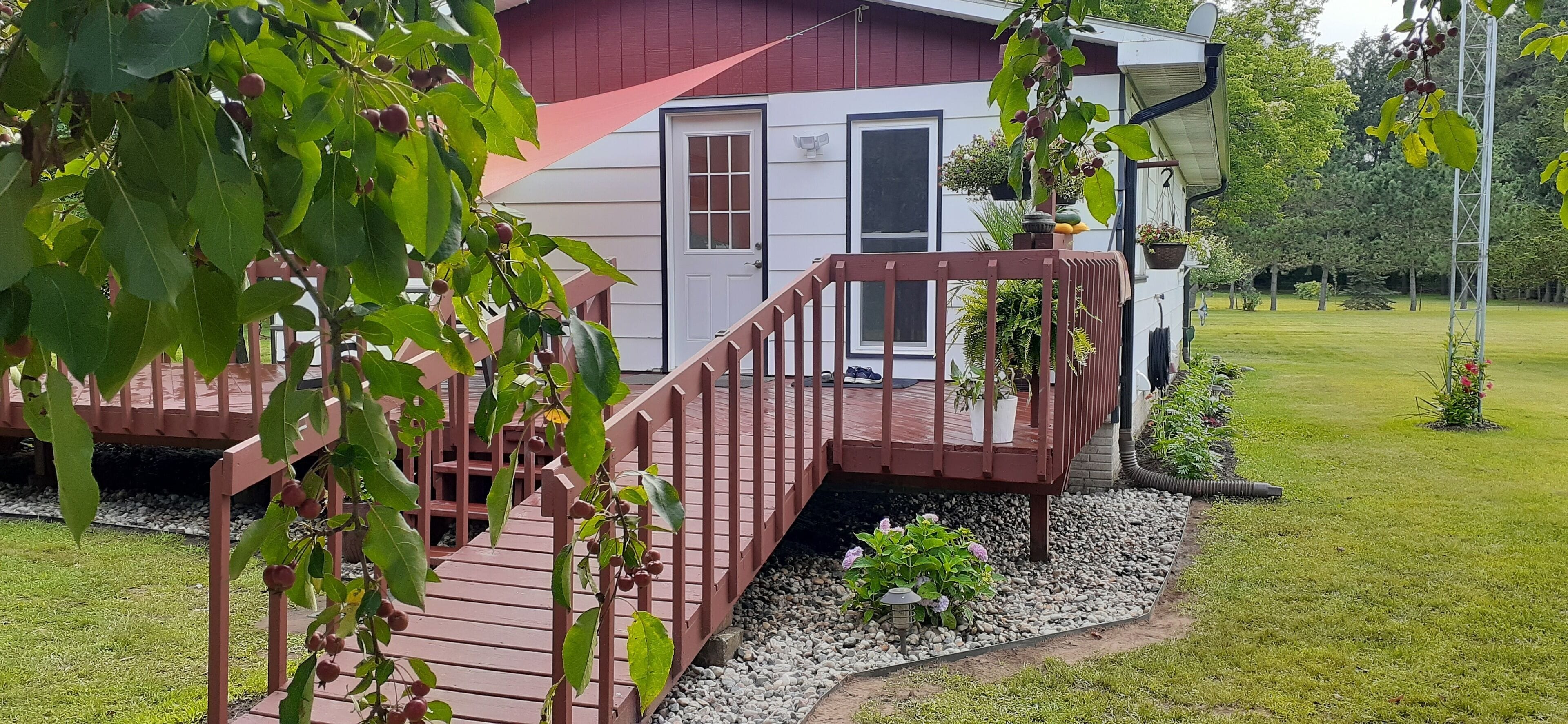 Enceinte de l’hébergement