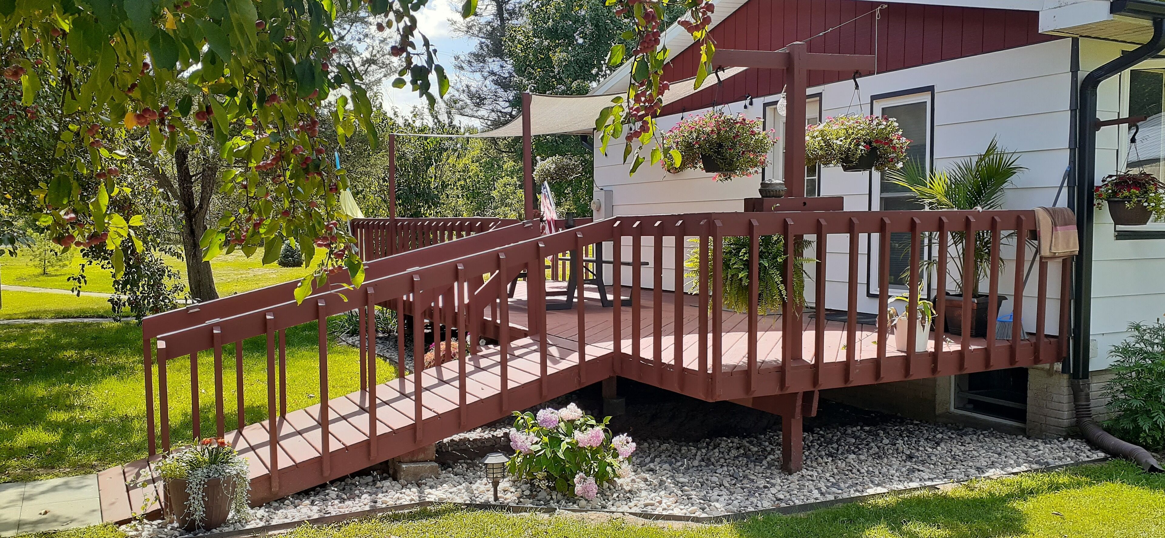 Overnattingsstedets uteområder