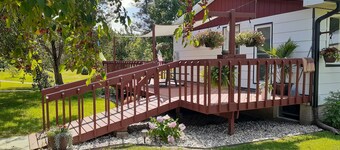 Cozy ranch house located six minutes from downtown Wisconsin Dells.