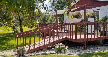 Cozy ranch house located six minutes from downtown Wisconsin Dells.