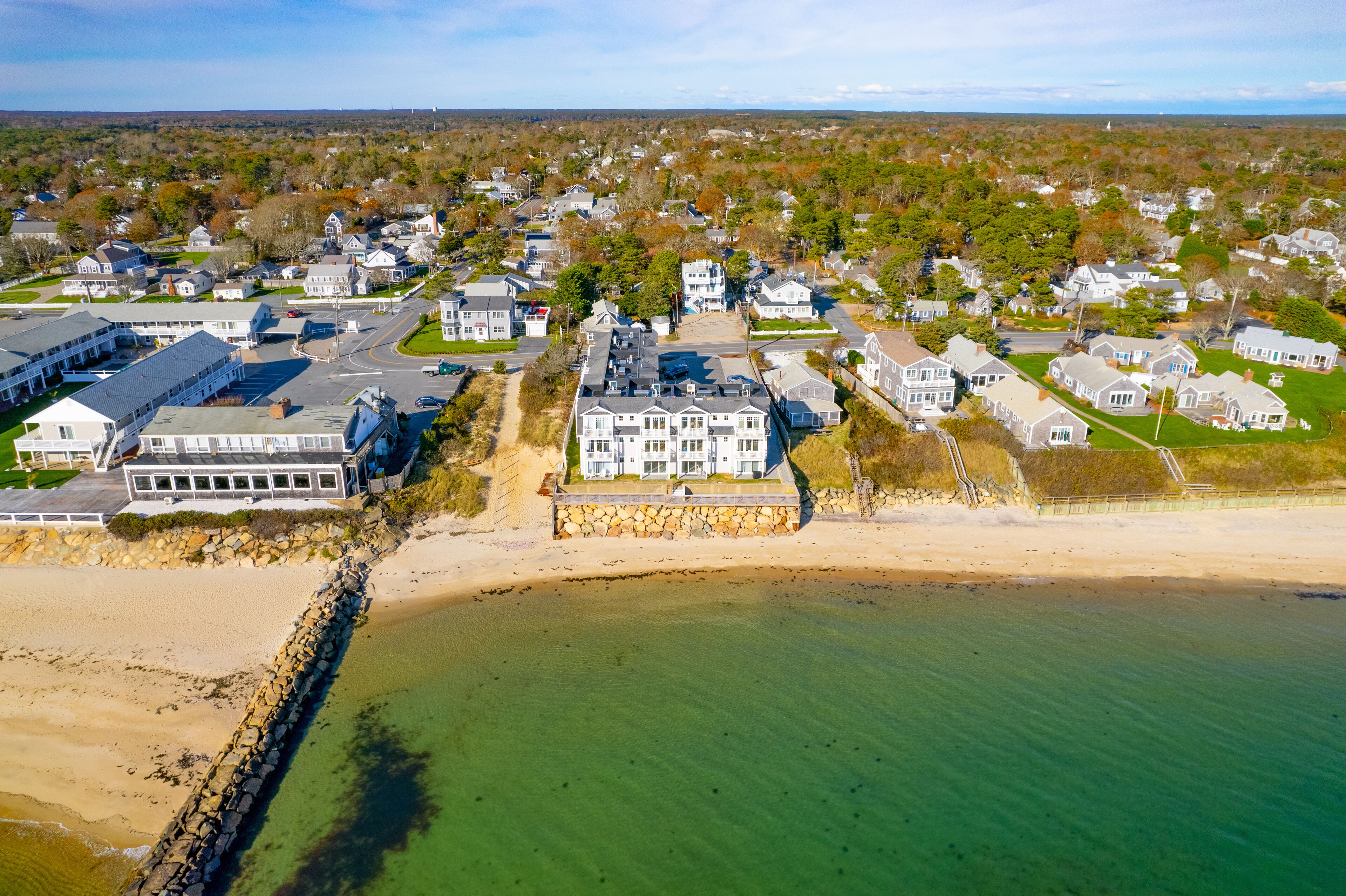 Brand new Ocean Heights Condominium offering waterfront living at its best with a private beach!