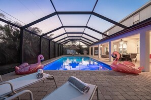 Beheizter Pool