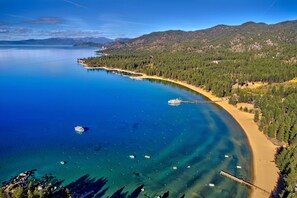 Beach - LX007 Skyfall lakeview house with dry sauna close to Edgewood (Zephyr Cove)