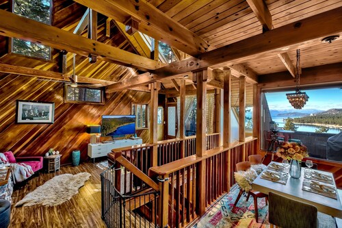 LX007 Skyfall lakeview house with dry sauna close to Edgewood