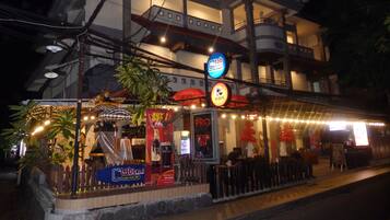 Fassade der Unterkunft