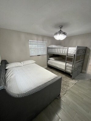2 bedrooms, WiFi, bed sheets