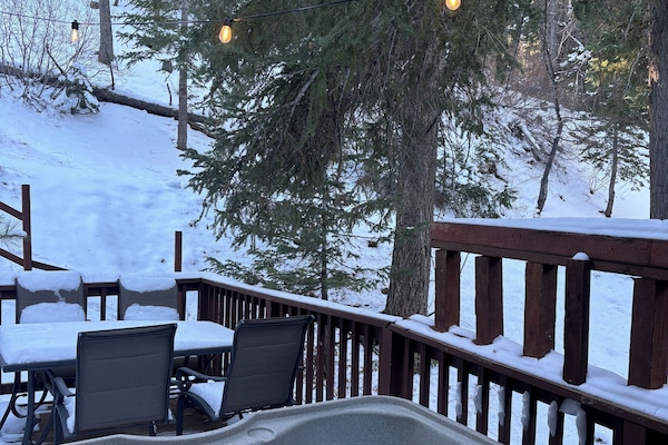 Idromassaggio all'aperto