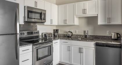 Sunny Allston 1BR w/ Gym & W/D, nr Griggs T, by Blueground