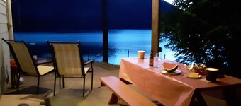 Spectacular Views from every room
Right on the Lake with Dock & Kayaks
