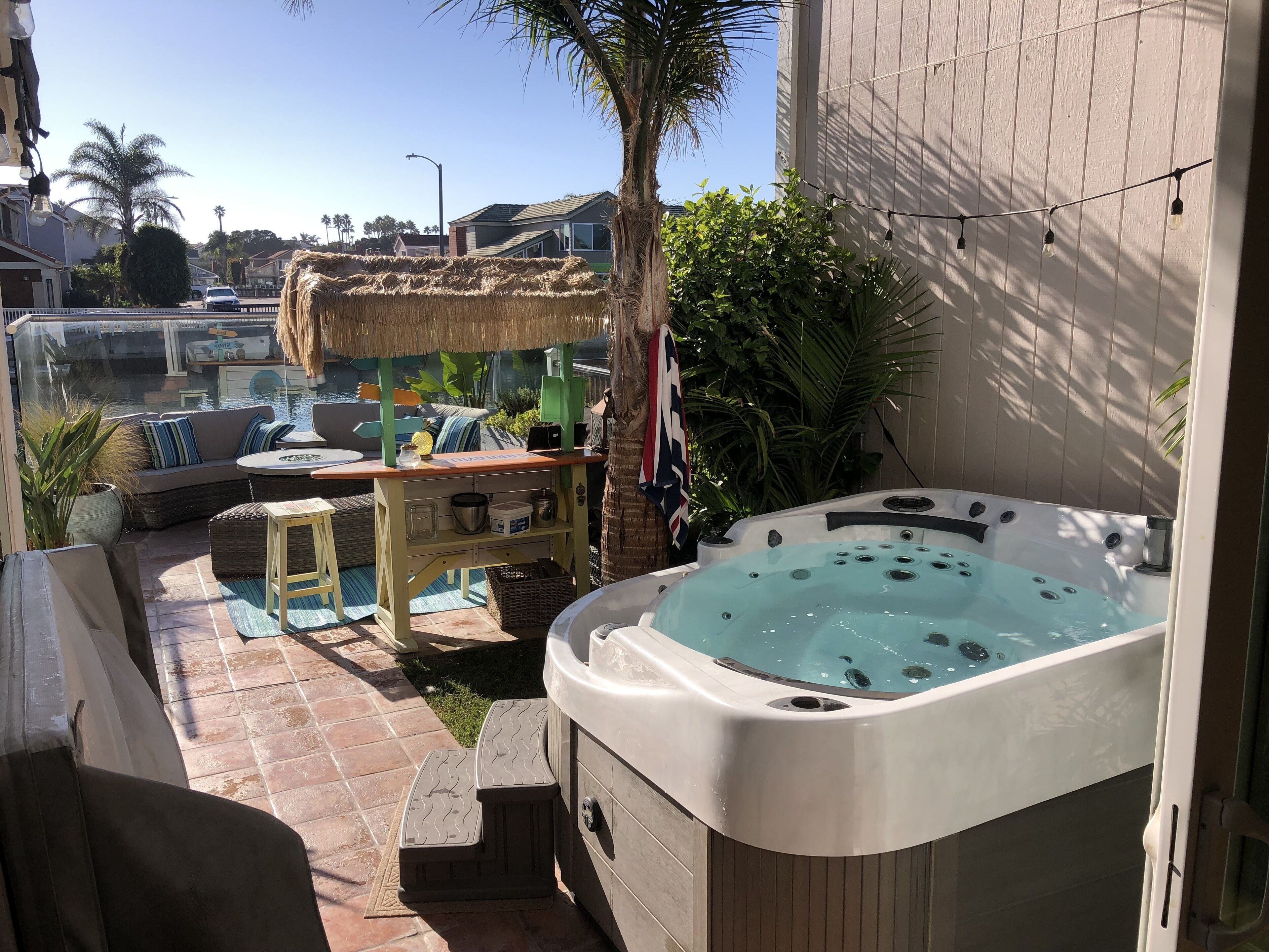 Maui living at Channel Islands, Oxnard CA with beautiful waterfall spa