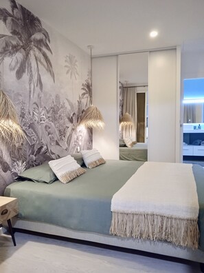 1 Schlafzimmer, Bügeleisen/Bügelbrett, kostenloses WLAN, Bettwäsche