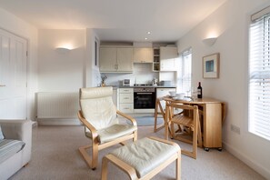 تلفزيون، مدفأة، مشغل دي في دي، كُتُب