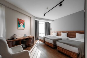 Family Triple Room | In-room safe, desk, laptop workspace, soundproofing - Address Boutique Hotel (Tbilisi)
