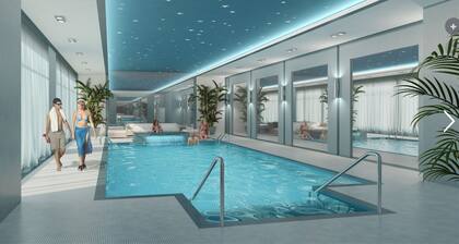 2 bedroom condo w/ home office and indoor building pool
