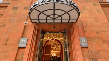 Entrada de la propiedad