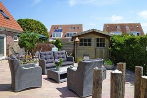 Terrace/patio - Holiday home with private terrace (Biggekerke)