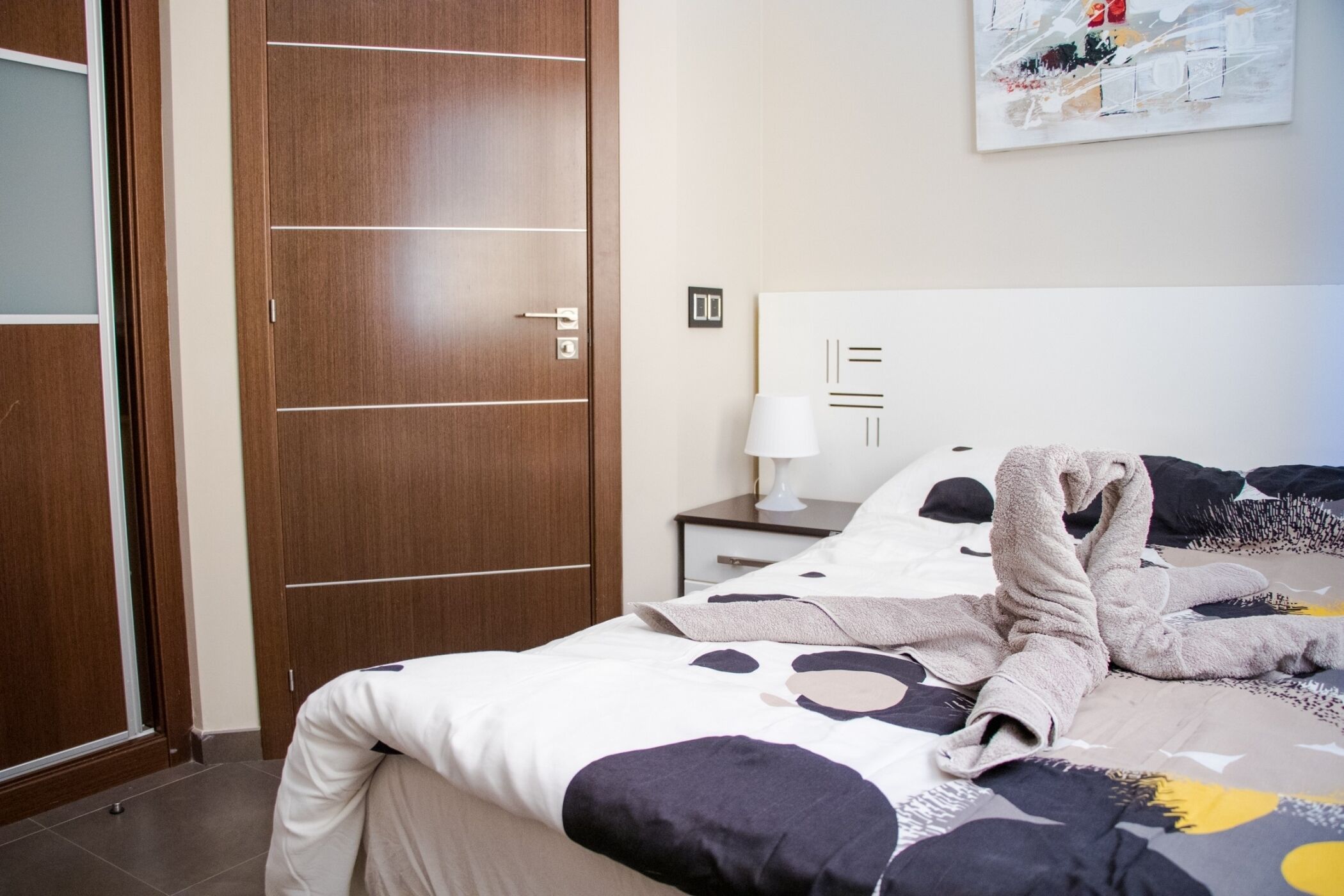 2 slaapkamers, internet, beddengoed