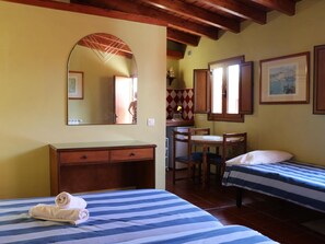 1 chambre, accès Internet, draps fournis