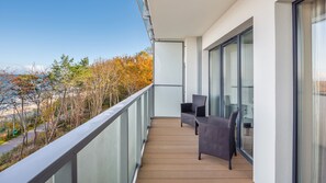 Apartamento (70 with sea view) | Balcón