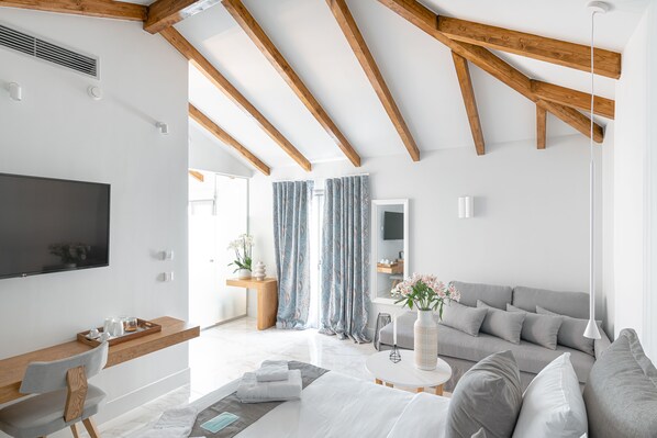 Studio Suite Executive, hiên | Bộ trải giường bằng vải cotton Ai Cập, bộ đồ giường cao cấp