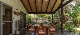 Blueys @ Blueys  unwind and relax in this Balinese style gem