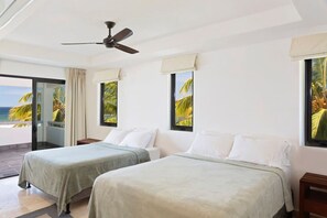 4 bedrooms, travel cot, free WiFi, bed sheets