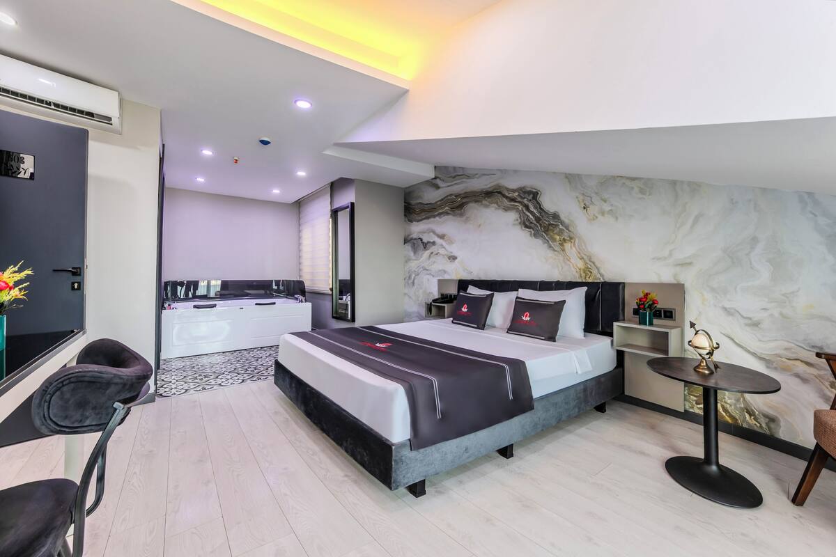 Superior Room | Desk, blackout drapes, soundproofing, iron/ironing board (on request)