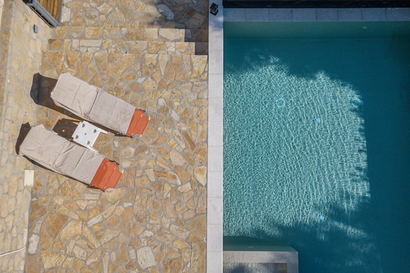 Traditional Villa, 3 Bedrooms, Private Pool, Mountain View | Terrace/patio